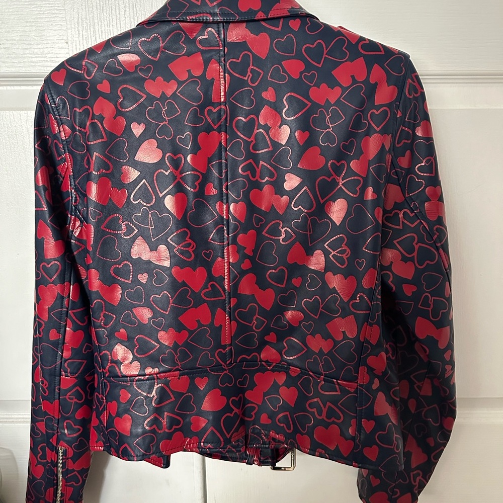 Michael Kors hearted leather jacket - Picture 2 of 4